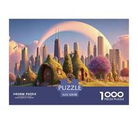 Sinoshow_24085_a_Digital_Art_Piece_of_The_Chicago_Skyline_with__c567a7f6-5ff7-41f4-819f-23f31496ade1_1 1000 Pièces Casse-tête Stimulant Et Éducatif Puzzle, Cadeau De Noël Aux Images Éclatantes, Jouet