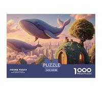 Sinoshow_24085_a_Digital_Painting_of_Futuristic_Whales_in_The_s_fe311bfc-c826-4b6f-8d06-93ed3dcd0ad9_1 1000 Pièces Casse-tête Difficile, Dur, Quasi Impossible Jeu De Puzzle, Cadeau De Noël Aux Images