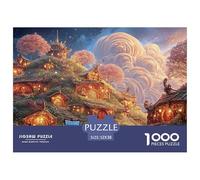 Sinoshow_24085_a_Fantasy_World_Inspired_by_The_Shire_from_The_l_8e9e0258-ffba-4406-b701-31955264d7d6_3 1000 Pièces Casse-tête Difficile, Dur, Quasi Impossible Puzzle, Jeu Familial Anti-Stress, Cadeau