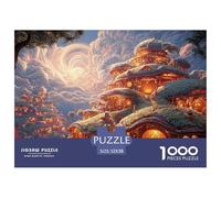 Sinoshow_24085_a_Fantasy_World_with_Cute_Hobbit-Like_Houses_in__de0015f0-4bcc-45e1-9970-c44647b97cf3_3 1000 Pièces Casse-tête Stimulant Et Éducatif Puzzle, Jouets Éducatifs Uniques Et Stimulants,Stre