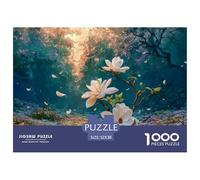 Sinoshow_24085_a_Few_White_gardenias_on_The_Ground_with_Petals__a27ee613-3e64-4211-9915-f515bf8aeb44_3 1000 Pièces Casse-tête Stimulant Et Éducatif Puzzle, Cadeau De Noël Aux Images Éclatantes, Jouet