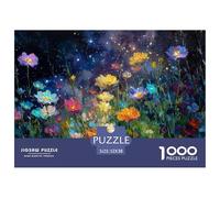 Sinoshow_24085_a_Field_of_Wildflowers_Under_The_Stars_with_Each_7787a079-0a82-4a1d-9cc3-2a23ad81922b_3 1000 Pièces Casse-tête Stimulant Et Éducatif Puzzle, Cadeau De Noël Aux Images Éclatantes, Cadea