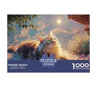 Sinoshow_24085_a_Fluffy_Long-Haired_Cat_basking_in_The_Sunlight_c2f06237-d8aa-4990-9c59-1e65eec18c0d_3 1000 Pièces Casse-tête Stimulant Et Éducatif Jeu De Puzzle, Jouets Éducatifs Uniques Et Stimulan
