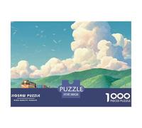 Sinoshow_24085_a_Freight_Train_is_Driving_on_The_Grassland_Pass_35aae7fa-010d-46d1-9f07-914587d7a218_2 1000 Pièces Puzzles Difficile, Dur, Quasi Impossible Jeu De Puzzle, Cadeau De Noël Aux Images Éc