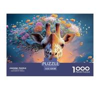 Sinoshow_24085_a_Full-Body_Shot_of_a_Cute_Happy_Giraffe_in_The__e8c06a22-60cf-4b47-9770-753cea526a98_1 1000 Pièces Puzzles Stimulant Et Éducatif Puzzle, Jouets Éducatifs Uniques Et Stimulants,Stress