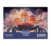 Sinoshow_24085_a_Giant_Green_Crab_with_Two_Large_Blue_Legs_sitt_2952869b-9106-4862-8cf1-05297d80e4ab_3 1000 Pièces Casse-tête Stimulant Et Éducatif Puzzle, Jeu Familial Anti-Stress, Cadeaux D'anniver