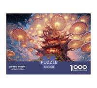 Sinoshow_24085_a_Giant_Mossy_Tree_with_Glowing_Mushrooms_Growin_a5a51e9f-ca92-4093-93f2-f6eeda50d3cd_2 1000 Pièces Casse-tête Stimulant Et Éducatif Puzzle, Jeu Familial Anti-Stress, Cadeaux D'anniver