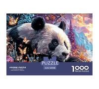 Sinoshow_24085_a_Giant_Panda_Lies_in_a_Sea_of_Flowers_surrounde_b290f4ab-6a0a-4609-87ac-7ebce60b7d0a_1 (1) 1000 Pièces Casse-tête Difficile, Dur, Quasi Impossible Jeu De Puzzle, Jeu Familial Anti-STR