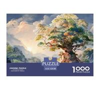 Sinoshow_24085_a_Giant_Tree_with_Lush_Green_Leaves_in_The_Style_656b4e64-04c1-4d0e-93ba-9a90862480e3_1 1000 Pièces Casse-tête Stimulant Et Éducatif Jeu De Puzzle, Jeu Familial Anti-Stress, Cadeaux D'