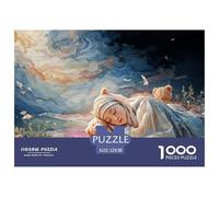 Sinoshow_24085_a_Girl_in_a_Hijab_Sleeps_on_The_Pink_Carpet_surr_815c3d4f-78e5-4cad-82da-5382541345f4_3 1000 Pièces Casse-tête Difficile, Dur, Quasi Impossible Jeu De Puzzle, Jeu Familial Anti-Stress,