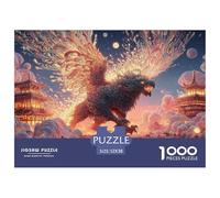 Sinoshow_24085_a_Griffin_with_Black_Scales_and_Fire_in_Its_Eyes_99271c9c-7e48-4194-8dc7-8f36ae9e1ff4_1 1000 Pièces Casse-tête Stimulant Et Éducatif Puzzle, Jouets Éducatifs Uniques Et Stimulants,Stre
