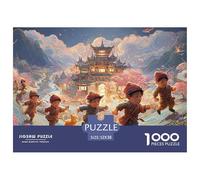 Sinoshow_24085_a_Group_of_Children_Running_on_The_Road_Surround_16b94878-91a3-441c-b8be-f8d2ea1c7b2c_4 1000 Pièces Casse-tête Difficile, Dur, Quasi Impossible Puzzle, Jouets Éducatifs Uniques Et Stim