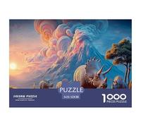 Sinoshow_24085_a_Group_of_Dinosaurs_Including_Triceratops_and_b_5aafed76-e2ff-441d-8faf-2284041638c9_4 1000 Pièces Casse-tête Amusant, Stimulant Et Cérébral Puzzle, Jeu Familial Anti-Stress, Jouets F