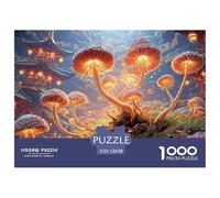 Sinoshow_24085_a_Group_of_Small_Mushrooms_Growing_on_Mossy_grou_0d14a257-4d42-4540-9cc9-999b7abba377_1 1000 Pièces Casse-tête Stimulant Et Éducatif Puzzle, Jeu Familial Anti-Stress, Cadeaux D'anniver