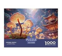 Sinoshow_24085_a_Group_of_Small_Mushrooms_Growing_on_Mossy_grou_0d14a257-4d42-4540-9cc9-999b7abba377_4 1000 Pièces Casse-tête Stimulant Et Éducatif Puzzle, Cadeau De Noël Aux Images Éclatantes, Jouet