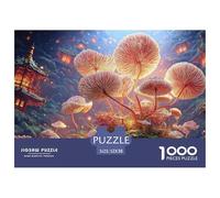 Sinoshow_24085_a_Group_of_Small_Mushrooms_Growing_on_Mossy_grou_0d14a257-4d42-4540-9cc9-999b7abba377_3 1000 Pièces Casse-tête Stimulant Et Éducatif Jeu De Puzzle, Jouets Éducatifs Uniques Et Stimulan