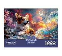 Sinoshow_24085_a_Happy_Dog_is_Surfing_on_The_Waves_with_colorfu_99aa8075-ab6e-45f8-9354-a1085919cfaa_4 1000 Pièces Casse-tête Stimulant Et Éducatif Puzzle, Jeu Familial Anti-Stress, Jouets Familiaux