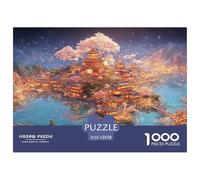 Sinoshow_24085_a_Lake_Map_in_The_Style_of_Chinese_Art_with_moun_0ebee363-54bd-4b90-8dd8-80d5445912e4_1 1000 Pièces Casse-tête Difficile, Dur, Quasi Impossible Jeu De Puzzle, Cadeau De Noël Aux Images