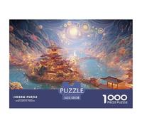 Sinoshow_24085_a_Lake_Map_in_The_Style_of_Chinese_Art_with_moun_0ebee363-54bd-4b90-8dd8-80d5445912e4_2 1000 Pièces Casse-tête Difficile, Dur, Quasi Impossible Puzzle, Jeu Familial Anti-Stress, Jouets