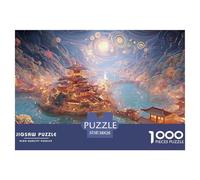 Sinoshow_24085_a_Lake_Map_in_The_Style_of_Chinese_Art_with_moun_0ebee363-54bd-4b90-8dd8-80d5445912e4_2 1000 Pièces Casse-tête Stimulant Et Éducatif Puzzle, Cadeau De Noël Aux Images Éclatantes, Cadea