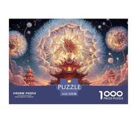 Sinoshow_24085_a_Large_Dandelion_Flower_with_Lights_Inside_The__9ceb8cf2-4a3d-448e-b100-a6542da58ea1_3 1000 Pièces Casse-tête Difficile, Dur, Quasi Impossible Jeu De Puzzle, Jouets Éducatifs Uniques