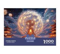 Sinoshow_24085_a_Large_Dandelion_Flower_with_Lights_Inside_The__9ceb8cf2-4a3d-448e-b100-a6542da58ea1_1 1000 Pièces Casse-tête Difficile, Dur, Quasi Impossible Puzzle, Cadeau De Noël Aux Images Éclata