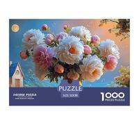 Sinoshow_24085_a_Large_Gold_Vase_with_Many_White_and_Pink_peoni_93a9f668-ac0d-45eb-9403-30ae1b1ff35b_3 1000 Pièces Casse-tête Amusant, Stimulant Et Cérébral Jeu De Puzzle, Cadeau De Noël Aux Images É