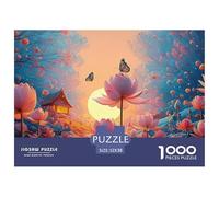 Sinoshow_24085_a_Large_Number_of_Pink_Lotus_Flowers_Bloom_in_th_799bf16a-1a7b-4837-8b08-e7a2ee71e6f3_2 1000 Pièces Puzzles Difficile, Dur, Quasi Impossible Puzzle, Jeu Familial Anti-Stress, Cadeaux D
