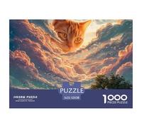 Sinoshow_24085_a_Large_Orange_Cat_with_Glowing_Golden_Eyes_is_s_226fefdb-eb6b-43bd-9b36-32096e151e71_4 1000 Pièces Casse-tête Stimulant Et Éducatif Jeu De Puzzle, Jouets Éducatifs Uniques Et Stimulan