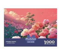 Sinoshow_24085_a_Large_Painting_of_Red_and_Pink_Peonies_a_Sea_o_29883ad5-42e3-4c6c-b361-a4c1465b317f_3 1000 Pièces Casse-tête Amusant, Stimulant Et Cérébral Puzzle, Cadeau De Noël Aux Images Éclatant