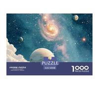 Sinoshow_24085_a_Large_Planet_Floats_in_The_vast_Starry_Sky_sur_d1390990-80d7-4fd9-8078-68b3d449e840_1 1000 Pièces Puzzles Difficile, Dur, Quasi Impossible Jeu De Puzzle, Jeu Familial Anti-Stress, Ca