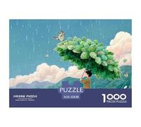 Sinoshow_24085_a_Little_Girl_Holding_an_Umbrella_Made_of_Green__38b2acf6-926e-4741-a369-711d752cbadd_4 1000 Pièces Puzzles Difficile, Dur, Quasi Impossible Jeu De Puzzle, Jeu Familial Anti-Stress, Jo