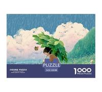 Sinoshow_24085_a_Little_Girl_is_Holding_an_Umbrella_Made_of_GRE_60c20e37-f339-4b7b-8d7e-3f9663585ad6_3 1000 Pièces Casse-tête Amusant, Stimulant Et Cérébral Jeu De Puzzle, Cadeau De Noël Aux Images É