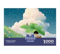 Sinoshow_24085_a_Little_Girl_is_Holding_an_Umbrella_Made_of_GRE_60c20e37-f339-4b7b-8d7e-3f9663585ad6_2 1000 Pièces Puzzles Difficile, Dur, Quasi Impossible Puzzle, Jeu Familial Anti-Stress, Cadeaux D