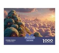 Sinoshow_24085_a_Long_and_Winding_Road_Leading_to_The_Sky_with__c9069923-ca19-4bff-be12-e44299f2d676_4 1000 Pièces Casse-tête Stimulant Et Éducatif Puzzle, Jeu Familial Anti-Stress, Cadeaux D'anniver