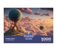Sinoshow_24085_a_Long_and_Winding_Road_Leading_to_The_Sky_with__c9069923-ca19-4bff-be12-e44299f2d676_3 1000 Pièces Casse-tête Difficile, Dur, Quasi Impossible Jeu De Puzzle, Jouets Éducatifs Uniques