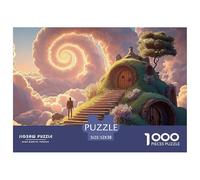 Sinoshow_24085_a_Man_is_Walking_up_The_Stairs_in_an_Endless_des_d3b0ef35-693e-44a4-b1ce-9c15cc857bc9_2 1000 Pièces Casse-tête Difficile, Dur, Quasi Impossible Puzzle, Jouets Éducatifs Uniques Et Stim