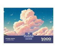 Sinoshow_24085_a_Man_Rowing_on_The_Sea_Pink_Clouds_in_The_Sky_i_573caf6d-3803-4ba1-9f53-77f8a3621fd4_4 1000 Pièces Puzzles Stimulant Et Éducatif Puzzle, Jouets Éducatifs Uniques Et Stimulants,Stress