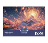 Sinoshow_24085_a_Man_Stands_on_The_Top_of_an_Alpine_Mountain_wi_c875f8ea-b6a1-4b5d-98ad-824a2b72be36_1 1000 Pièces Casse-tête Difficile, Dur, Quasi Impossible Jeu De Puzzle, Jouets Éducatifs Uniques