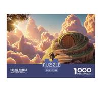 Sinoshow_24085_a_Man_Walking_up_The_Stairs_in_Desert_a_Spiral_o_466f2d62-66ec-4a4f-9d16-c8cba5ef0acc_2 1000 Pièces Casse-tête Difficile, Dur, Quasi Impossible Jeu De Puzzle, Jouets Éducatifs Uniques