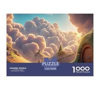 Sinoshow_24085_a_Man_Walking_up_The_Stairs_in_Desert_Towards_a__a77c5948-28a8-40d8-a9a2-512ed84f070e_2 1000 Pièces Casse-tête Stimulant Et Éducatif Puzzle, Jouets Éducatifs Uniques Et Stimulants,Stre