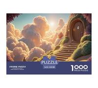 Sinoshow_24085_a_Man_Walking_up_The_Stairs_in_Desert_Towards_a__a77c5948-28a8-40d8-a9a2-512ed84f070e_4 1000 Pièces Casse-tête Stimulant Et Éducatif Puzzle, Cadeau De Noël Aux Images Éclatantes, Cadea