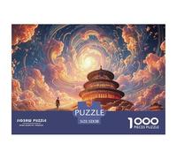 Sinoshow_24085_a_Man_Walks_up_The_Stairs_of_an_Endless_Spiral_t_eb8b2e7e-8217-4279-8ba8-2bf8f02da1c2_2 1000 Pièces Casse-tête Difficile, Dur, Quasi Impossible Puzzle, Jeu Familial Anti-Stress, Cadeau