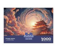 Sinoshow_24085_a_Man_Walks_up_The_Stairs_of_an_Endless_Spiral_t_eb8b2e7e-8217-4279-8ba8-2bf8f02da1c2_1 1000 Pièces Casse-tête Stimulant Et Éducatif Jeu De Puzzle, Jeu Familial Anti-Stress, Cadeaux D'