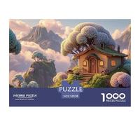 Sinoshow_24085_a_Miniature_House_on_The_Edge_of_a_Cliff_with_wh_356e45ef-01ad-4b60-a586-3ecc2ac16376_2 1000 Pièces Casse-tête Difficile, Dur, Quasi Impossible Puzzle, Cadeau De Noël Aux Images Éclata