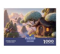 Sinoshow_24085_a_Miniature_House_on_The_Edge_of_a_Cliff_with_wh_356e45ef-01ad-4b60-a586-3ecc2ac16376_3 1000 Pièces Casse-tête Difficile, Dur, Quasi Impossible Puzzle, Jouets Éducatifs Uniques Et Stim