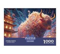 Sinoshow_24085_a_Mythical_Creature_with_The_Head_of_an_Ox_and_a_29c87f67-7d94-4c08-a455-cb405145decb_1 1000 Pièces Casse-tête Stimulant Et Éducatif Puzzle, Jeu Familial Anti-Stress, Jouets Familiaux