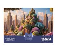 Sinoshow_24085_a_New_York_City_Made_of_Paper_and_Colorful_Flowe_08a0b925-6c6f-4f90-936e-d1a86f12ff01_3 1000 Pièces Casse-tête Stimulant Et Éducatif Puzzle, Jeu Familial Anti-Stress, Cadeaux D'anniver
