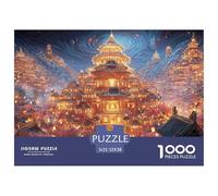 Sinoshow_24085_a_Night_View_of_The_Ancient_Chinese_City_with_ma_b938ef1b-1bb0-456b-807d-6ba77e1d570b_2 1000 Pièces Casse-tête Difficile, Dur, Quasi Impossible Puzzle, Jouets Éducatifs Uniques Et Stim