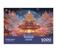 Sinoshow_24085_a_Night_View_of_The_Ancient_Chinese_City_with_ma_b938ef1b-1bb0-456b-807d-6ba77e1d570b_4 1000 Pièces Casse-tête Stimulant Et Éducatif Puzzle, Jouets Éducatifs Uniques Et Stimulants,Stre